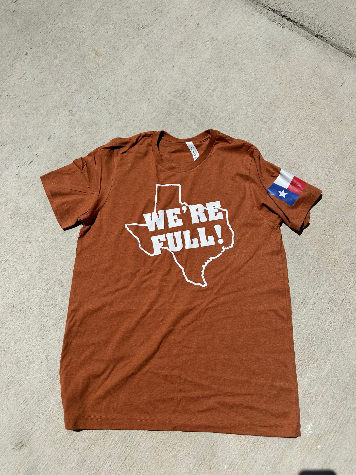 We’re Full Burnt Orange