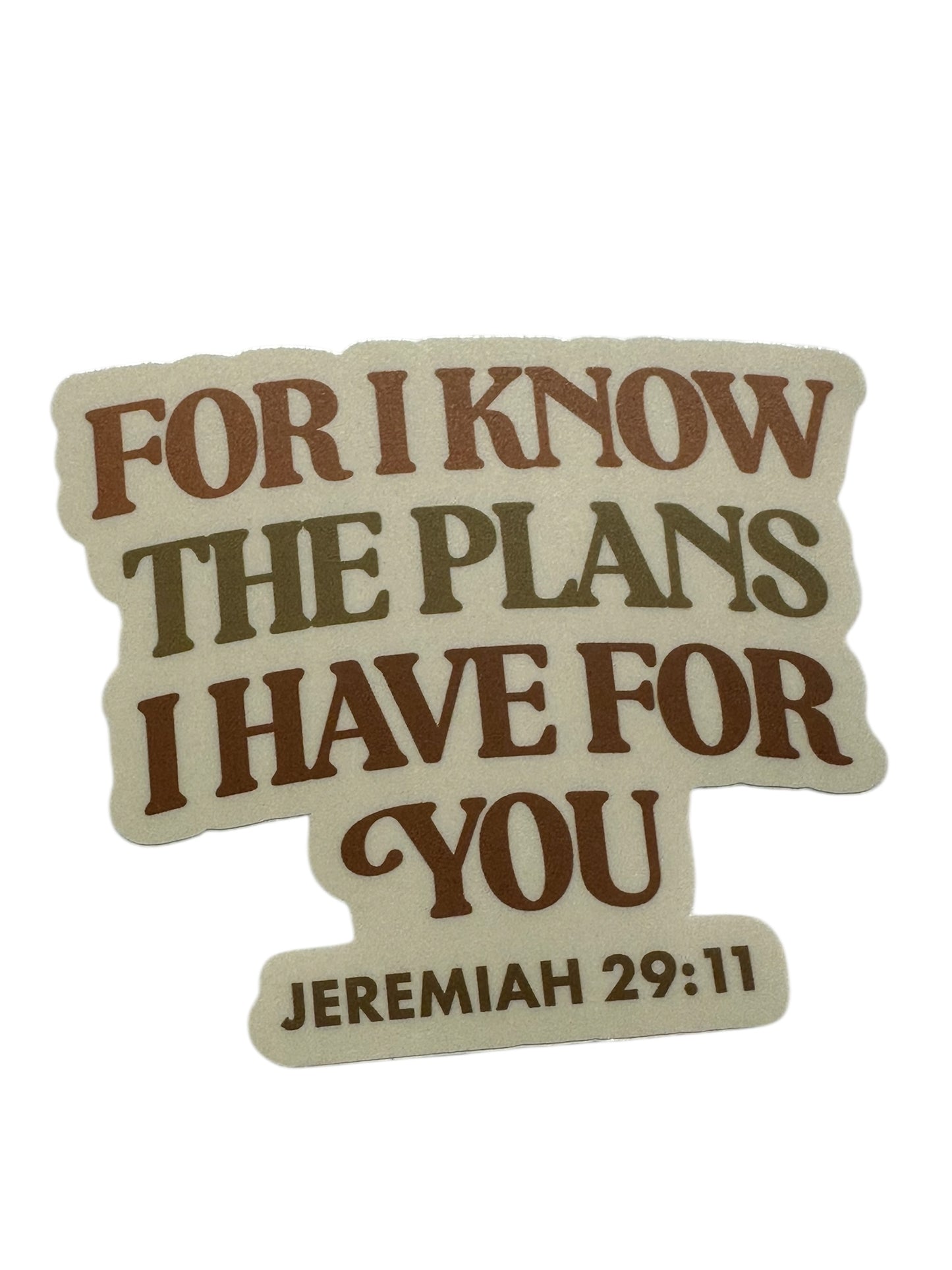 Jeremiah 29.11