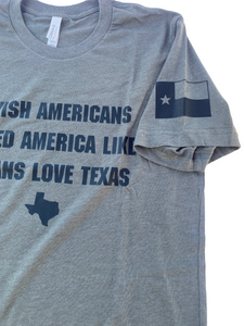 Love America Green T- Shirt
